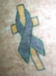 This is my one and only tattoo..peer presure :)
